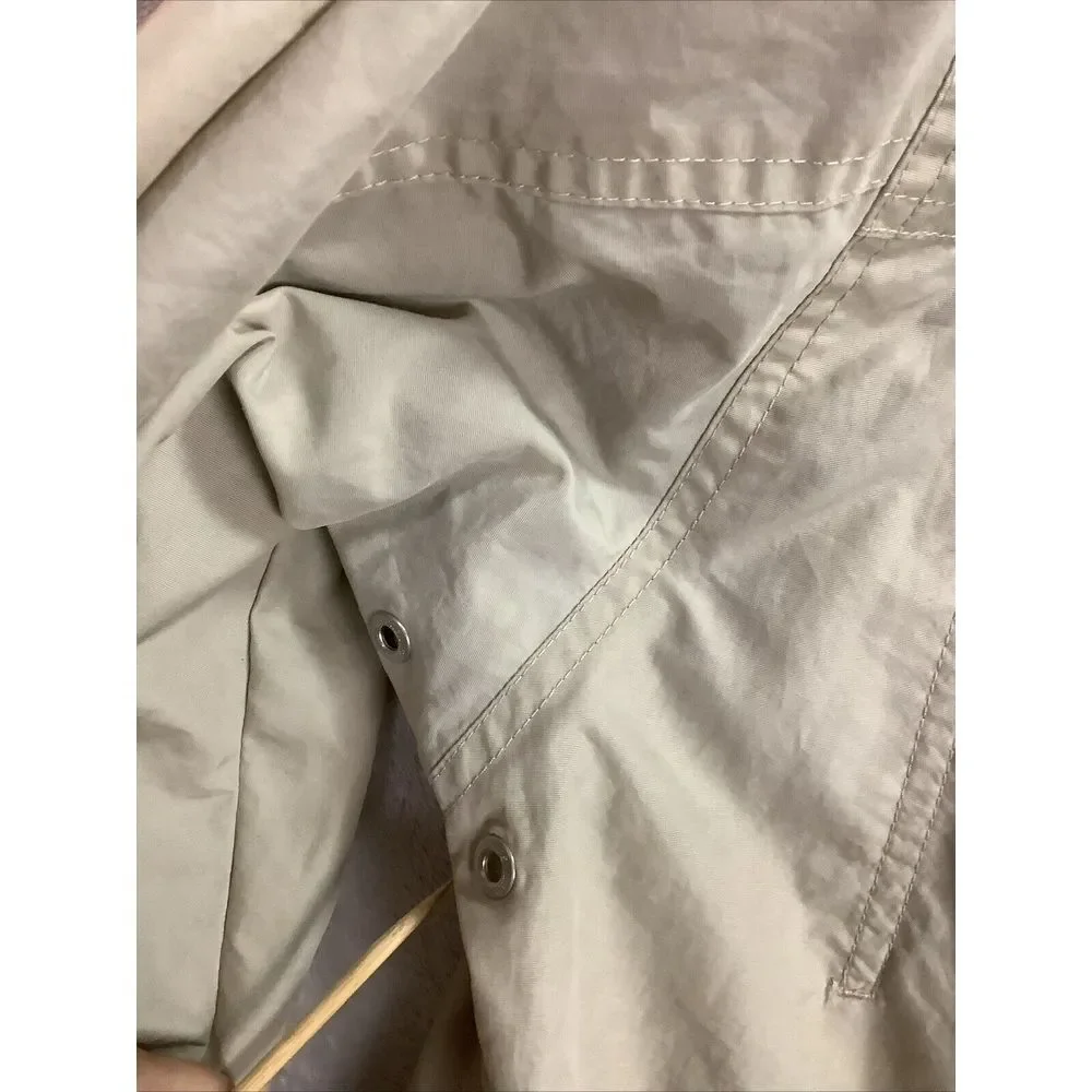 Vintage Chaps Ralph Lauren Windbreaker Hoodie Pullover Size XL W Side Zip